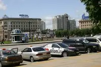 Русская Камри в центре Хабаровска