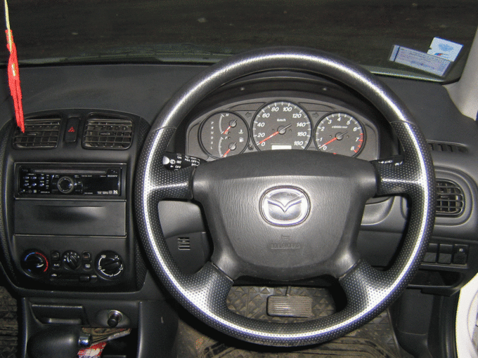 Mazda Familia interior design